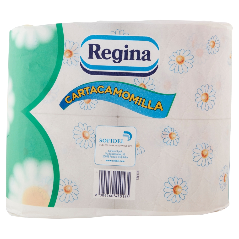 Regina Cartacamomilla carta igienica 8 rotoli